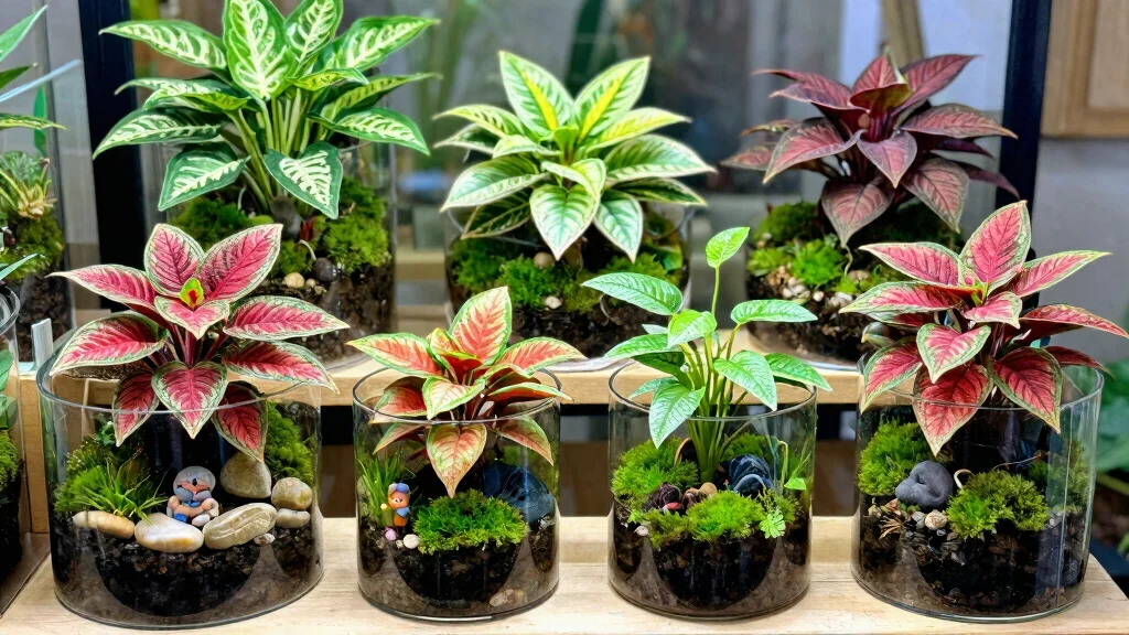 10 Fittonia Terrarium Ideas to Add Bold Color and Pattern to Any Glass Garden