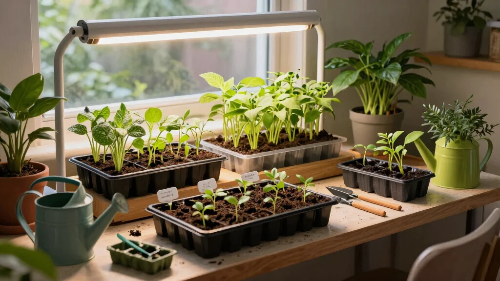 10 Indoor Seed Starting Setup Ideas for a Productive and Organized Growing Space – The Quiet Garden