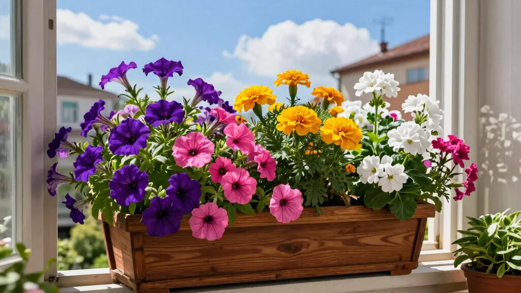 7 Window Box Flowers for Sun That Thrive and Bloom All Season Long