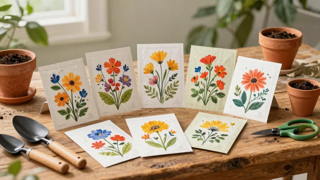 8 Flower Seed Packets Ideas to Store Display and Gift Your Favorite Blooms