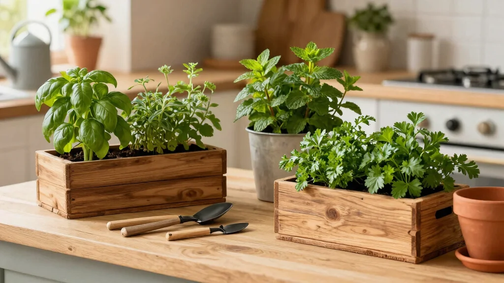 8 Herb Box Ideas to Keep Fresh Herbs Always Within Reach in Your Kitchen