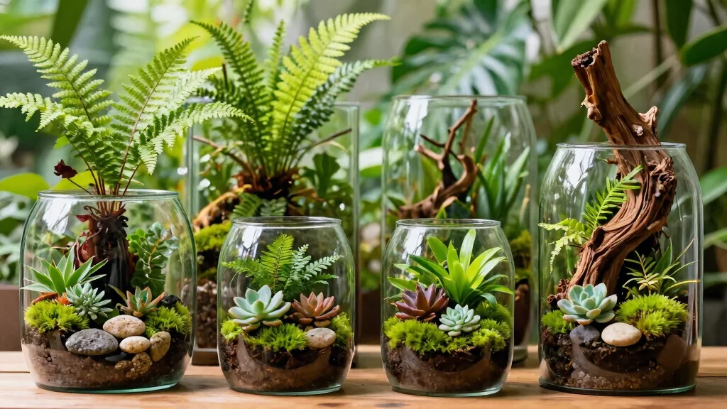 8 Jungle Terrarium Ideas to Bring Lush Tropical Vibes Into Your Home