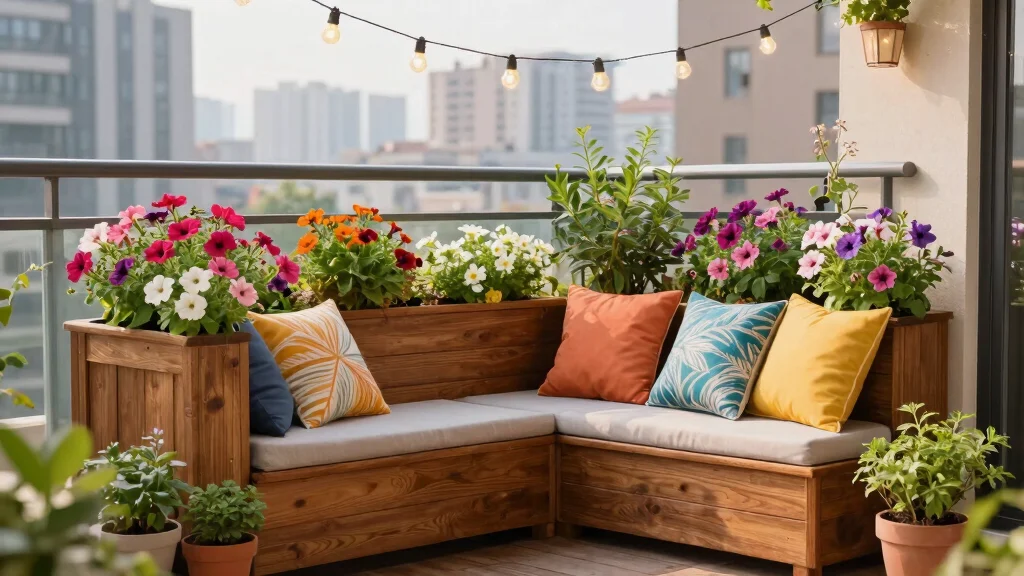 8 Planter Box with Seating Ideas to Create a Beautiful and Functional Outdoor Space