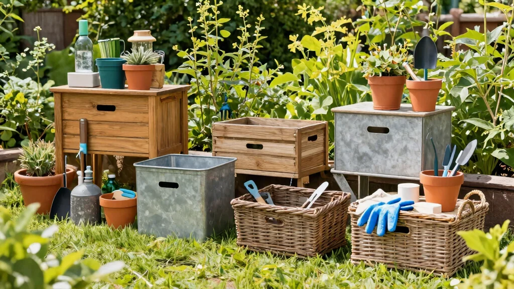 9 Garden Storage Box Ideas to Keep Your Outdoor Space Neat and Organized